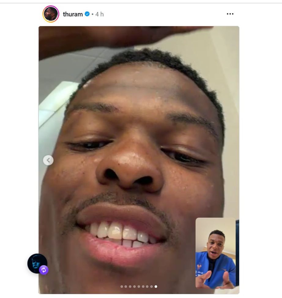 Thuram fa da tramite: video chiamata Dumfries-Mbappé nel ritiro della Francia- immagine 3