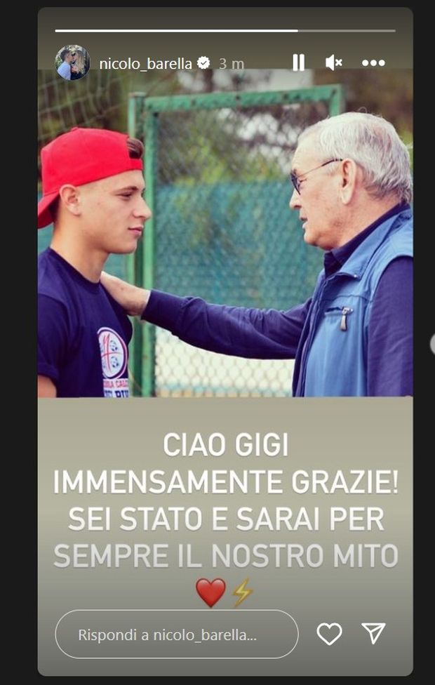 Nicola Riva: “Grazie Barella, vicino a noi da subito. Hai dimostrato sensibilità superiore a quella…”- immagine 3