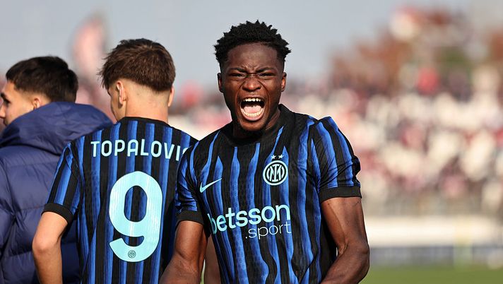 Kamate, Inter Under 23. (Photo by Antonino Lagana - Inter/Inter via Getty Images) Serie C, Arzignano-Inter Under 23 streaming gratis: formazioni e diretta tv live - immagine 1