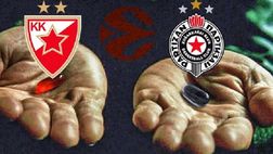 Belgrado, euroderby di basket: l’arena scoppia e la Stella Rossa dilaga…