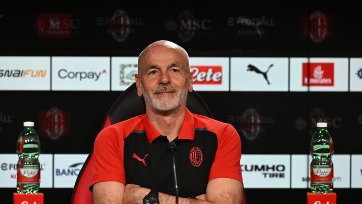 Stefano Pioli AC Milan conferenza stampa Milanello