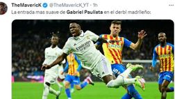 Il derby dei meme: dopo il rosso di Valencia, Vini jr. ritrova Gabriel Paulista “il duro”…