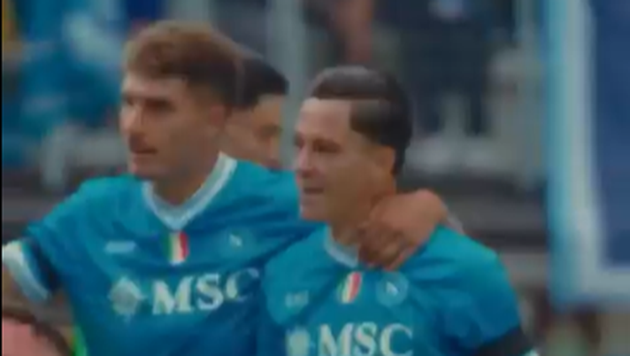 Napoli-Catanzaro 1-0, Raspadori segna il primo gol stagionale degli azzurri IL VIDEO - immagine 1