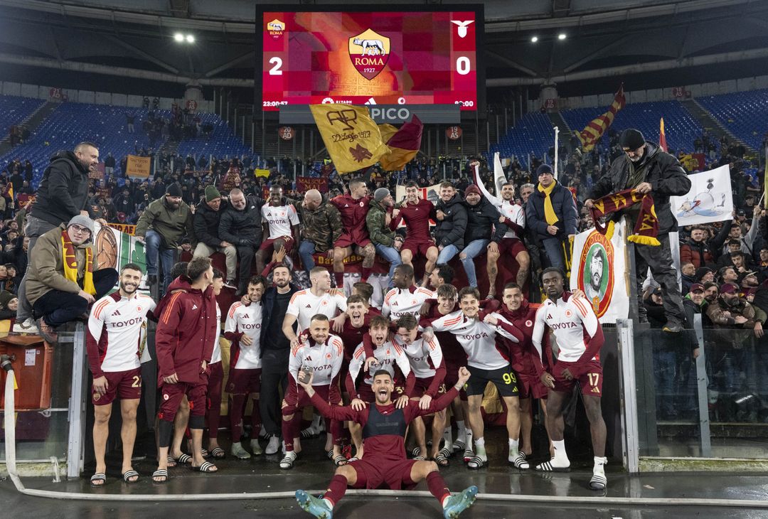 Roma-Lazio 2-0 – FOTO GALLERY - immagine 152
