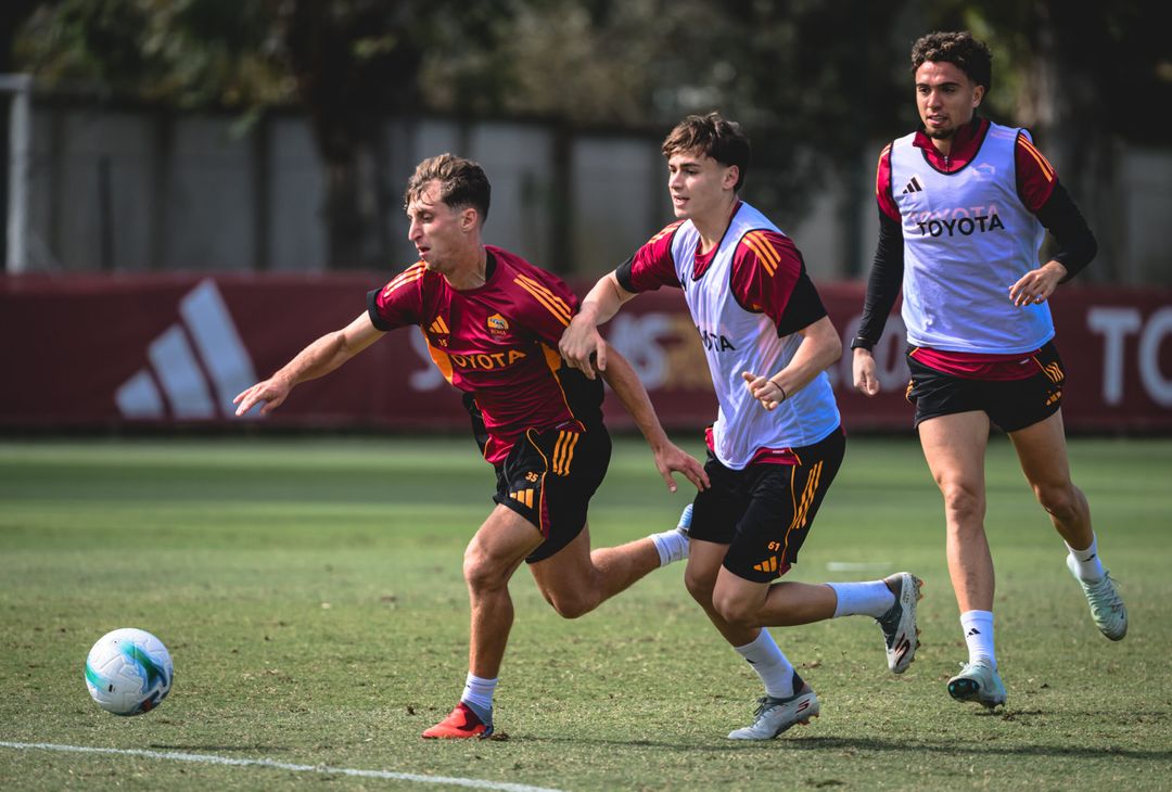 Trigoria, l’allenamento a due giorni da Roma-Inter – FOTO GALLERY - immagine 10