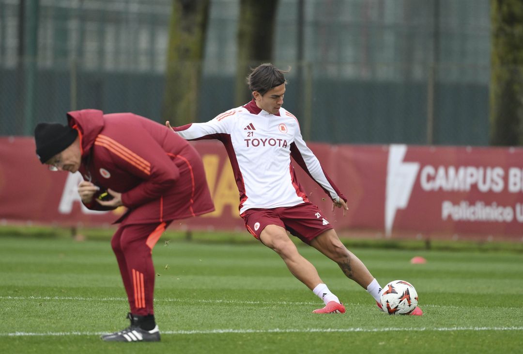 Trigoria, l’allenamento a due giorni dall’Az Alkmaar – FOTO GALLERY - immagine 7