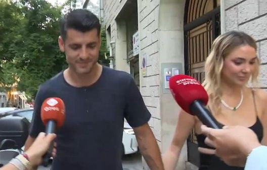 Morata e Alice di nuovo insieme a Madrid. Le telecamere li assediano- immagine 2