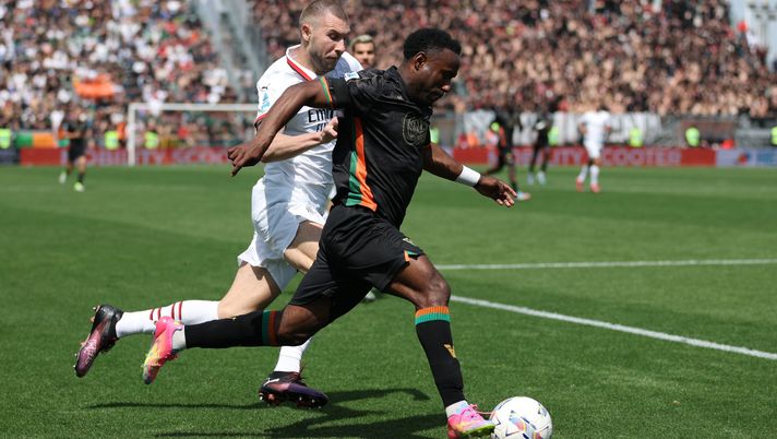 Strahinja Pavlovic AC Milan Milan-Lazio 1-2 Serie A 2024-2025