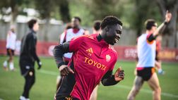 Trigoria, l’allenamento a -2 dalla Cremonese. Wesley in gruppo – FOTO GALLERY