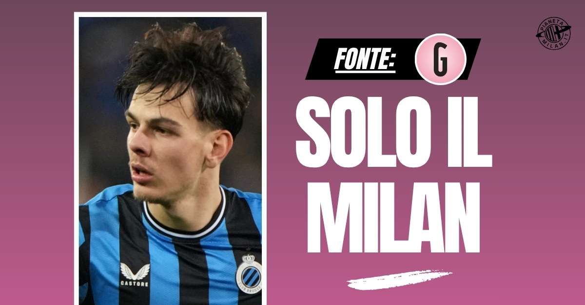 Calciomercato, Jashari vuole il Milan e il Diavolo rilancia: nuova offerta al Bruges