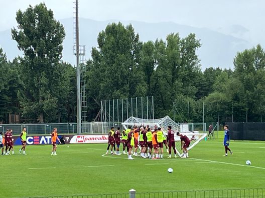 L’allenamento mattutino a Prato allo Stelvio: Vanja al lavoro con i compagni - immagine 2