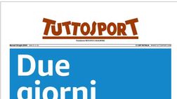 PRIMA PAGINA TUTTOSPORT OGGI