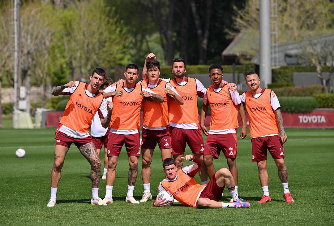 Trigoria, la seduta a due giorni da Lazio-Roma – FOTO GALLERY- immagine 1