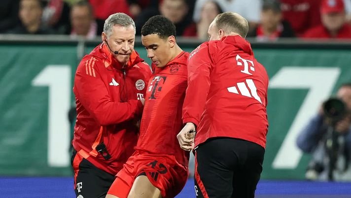Musiala, infortunio gravissimo: stagione finita? Rischia di aspettare il Mondiale per Club - immagine 1