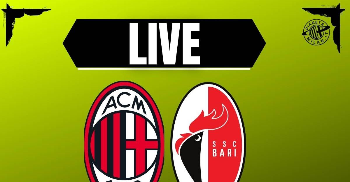Coppa Italia, Milan Bari: la diretta della partita di ‘San Siro’ | LIVE News Coppa Italia, Milan Bari: la diretta della partita di ‘San Siro’ | LIVE News
