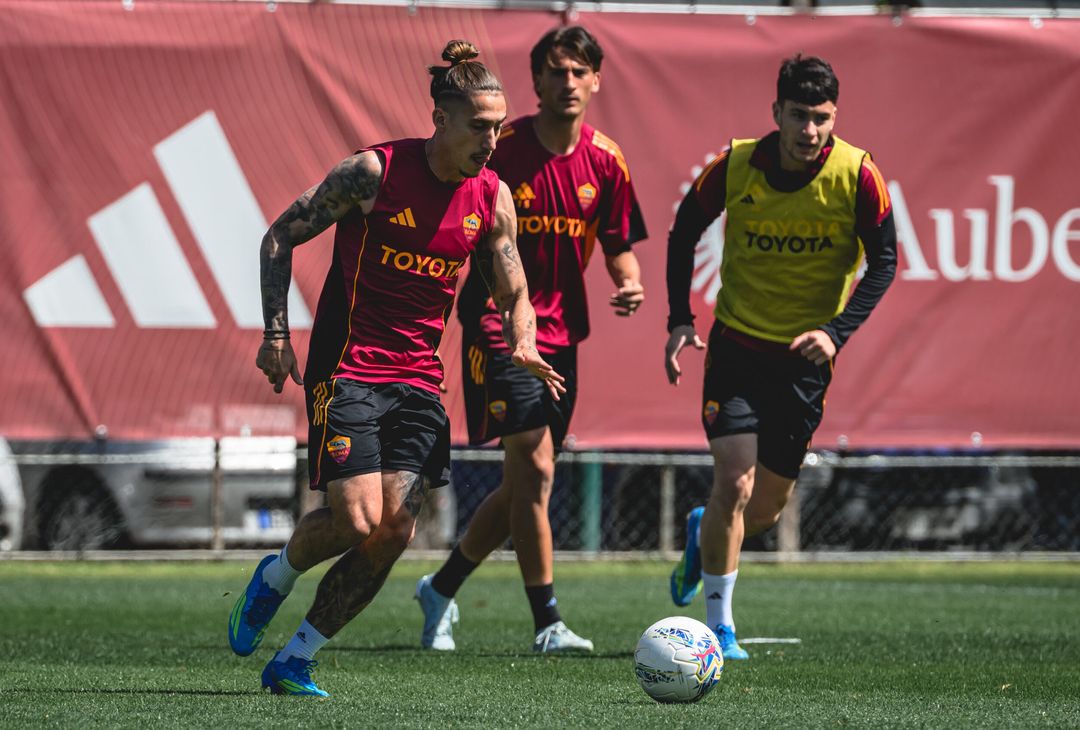 Trigoria, la seduta di allenamento a due giorni dall’Atalanta – FOTO GALLERY - immagine 18