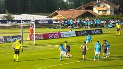 Anaune-Napoli 0-2, Cheddira raddoppia: freddo dal dischetto