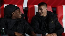 Monza-Milan, Leao sui social: sorrisi con Maldini e Camarda. Poi cita Dio