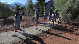 Palermo, primo giorno nel nuovo centro sportivo a Torretta