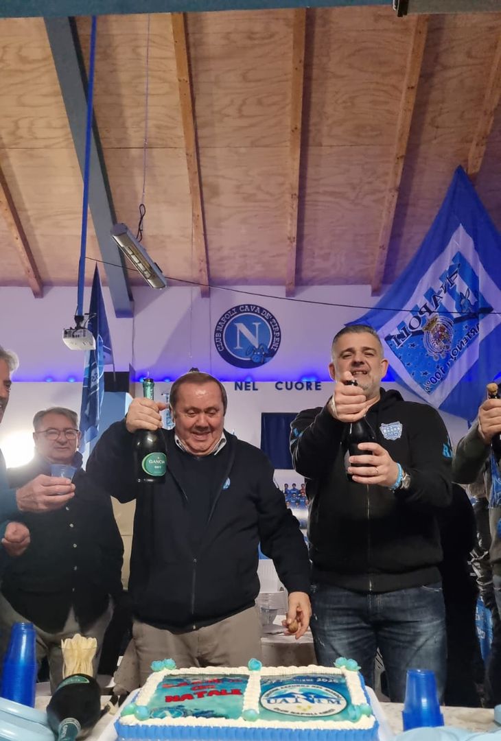 Raduno natalizio dell’Unione Azzurra Nel Mondo: 25 club presenti a Cava de’ Tirreni!