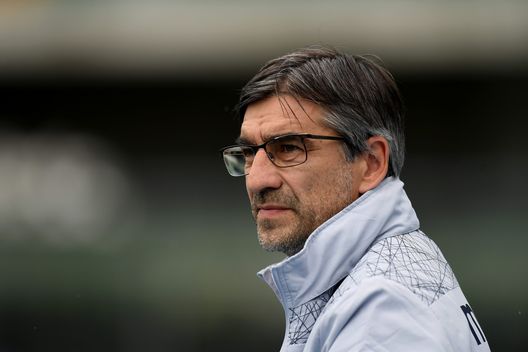 Ivan Juric, durante la partita di Serie A tra Hellas Verona FC e Spezia Calcio allo Stadio Marcantonio Bentegodi il 1° maggio 2021 a Verona, Italia. (Foto di Alessandro Sabattini/Getty Images) Juric ricoverato per un’infezione alla gola: salta il raduno dell’Atalanta- immagine 2