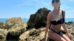 Giorgia Rossi, ultimi giorni di mare prima del campionato: le immagini in bikini