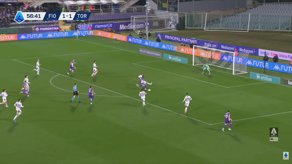 Fiorentina-Torino 2-2, l’analisi dei gol: Gineitis perde palla e inizia la rimonta- immagine 8