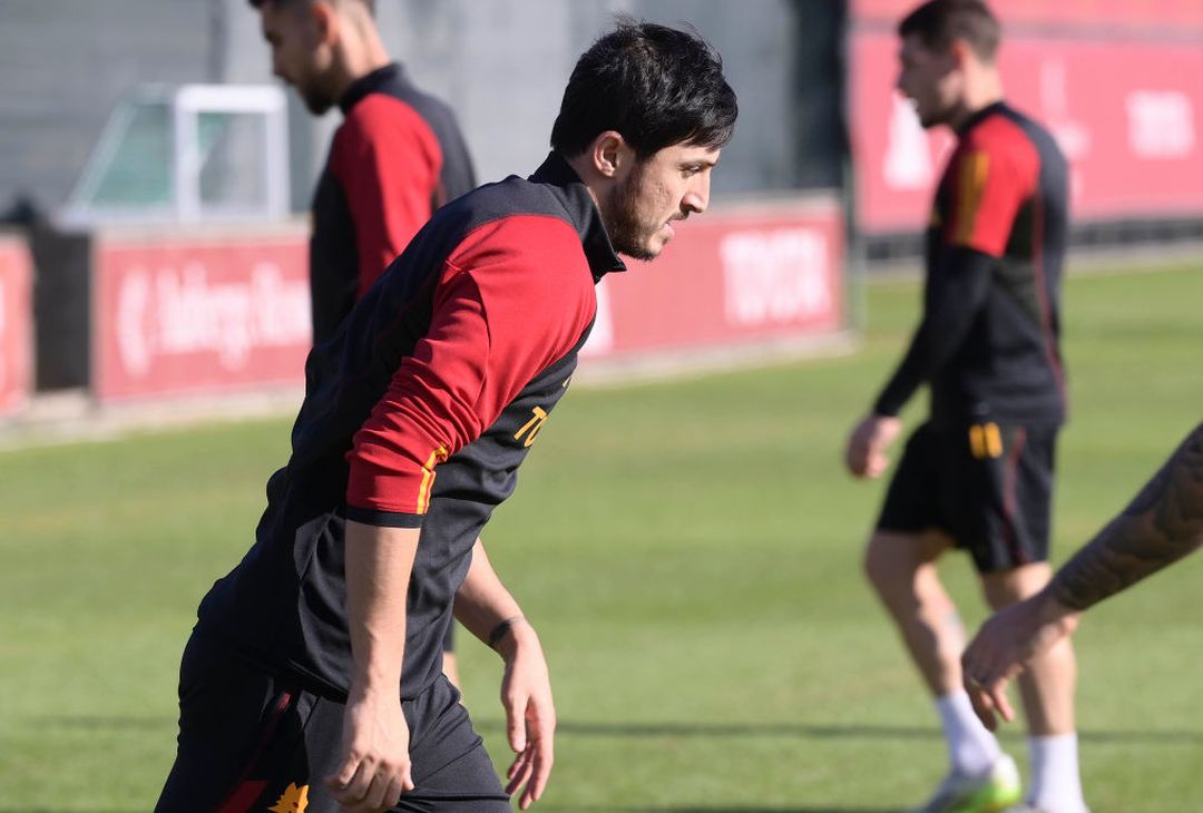 Roma, la rifinitura alla vigilia della sfida al Servette – FOTO GALLERY - immagine 12