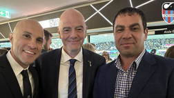 Catania, Pelligra incontra a Melbourne Gianni Infantino