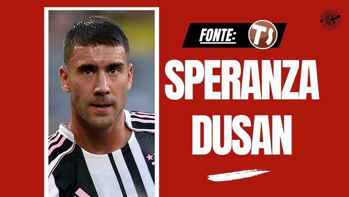 Calciomercato Milan, Vlahovic aspetta Allegri: la situazione del serbo