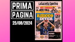 Prima pagina Gazzetta dello Sport: Fonseca il Milan non c’è