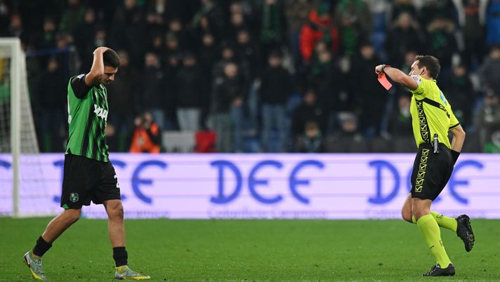 Getty Images Sassuolo-Roma, la moviola: fallo di Erlic su Kristensen, per Marcenaro è rigore - immagine 1