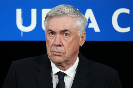 Ancelotti, allenatore del Real Madrid. real madrid ancelotti bellingham