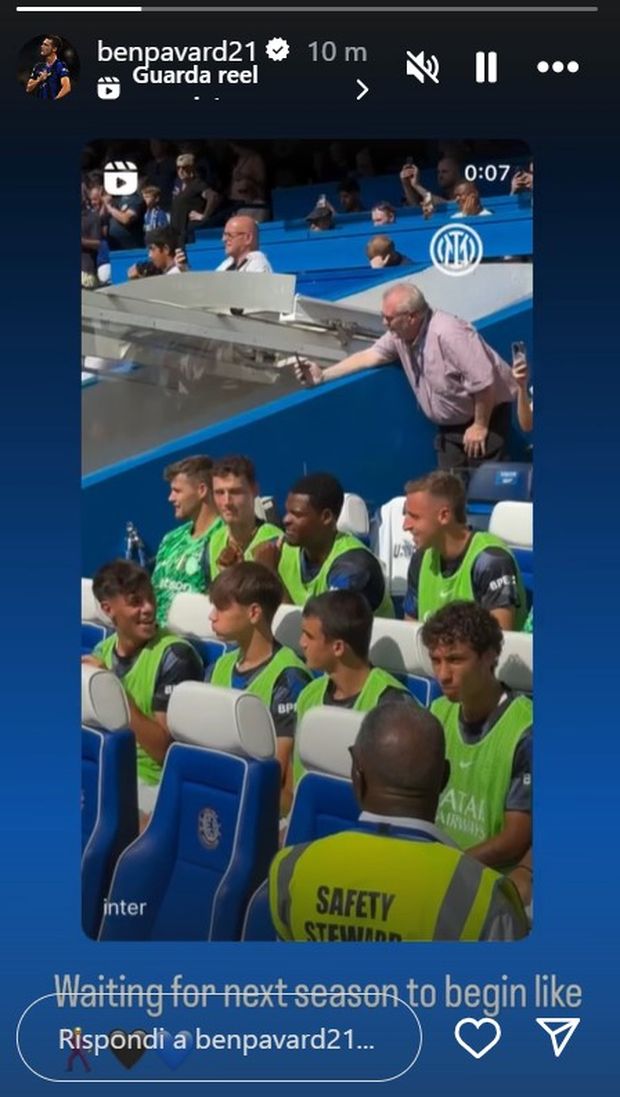 Pavard e il balletto a Stamford Bridge con Dumfries: “Aspettando che inizi una nuova stagione”- immagine 3