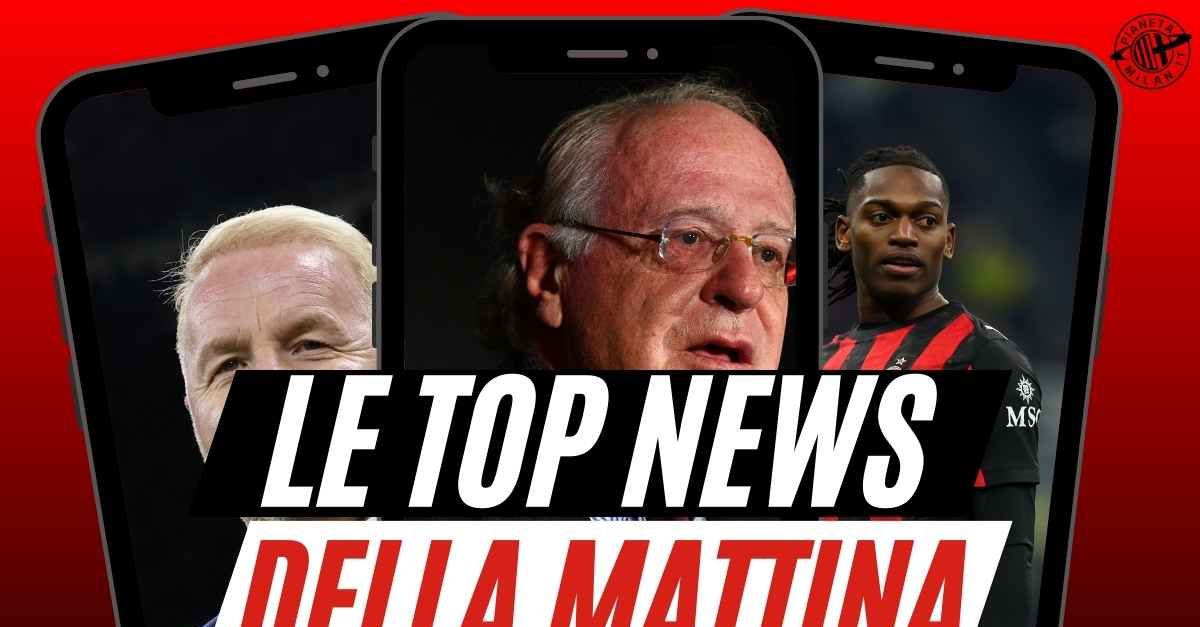 Top Milan News: le parole di Scaroni. Novità sulle condizioni di Leao e possibile scambio col Napoli Top Milan News: le parole di Scaroni. Novità sulle condizioni di Leao e possibile scambio col Napoli