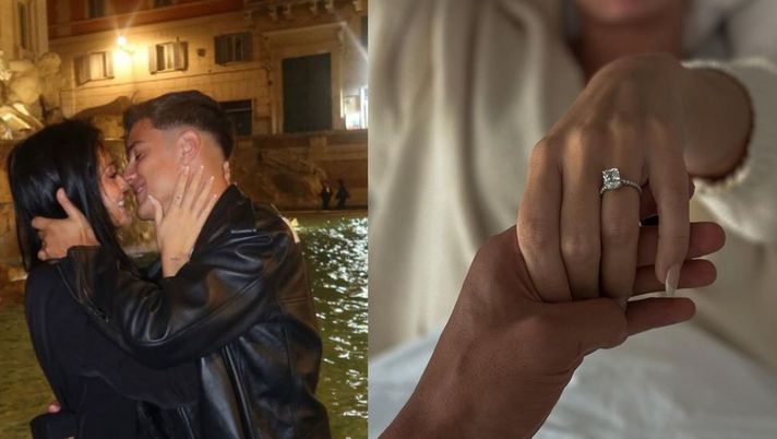 Dybala e Oriana si sposano: la proposta a Fontana di Trevi filmata da Paredes - immagine 1