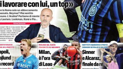 Il Napoli sui media: le prime pagine dei quotidiani di oggi
