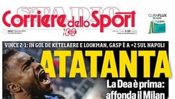 PRIMA PAGINA CORRIERE DELLO SPORT OGGI: “Luiz Felipe: Juve o Napoli”