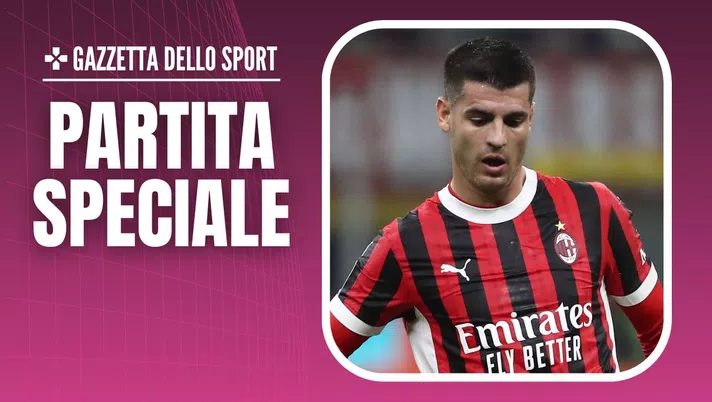 Milan-Juventus Serie A 2024-2025 Morata