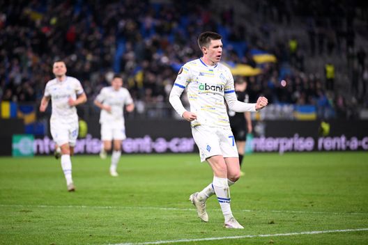 Amburgo, Germania - 30 gennaio 2025: Oleksandr Pikhalyonok, centrocampista della Dinamo Kiev. (Foto di Stuart Franklin/Getty Images) Fiorentina-Dinamo Kiev, dove vedere la partita in diretta tv e streaming LIVE- immagine 3