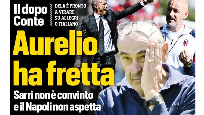 Prime pagine giornali sportivi oggi: il Napoli sui media- immagine 1