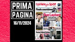 Prima pagina Corriere dello Sport: tanta Serie A e Sinner