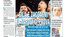 Prime pagine giornali sportivi oggi: il Napoli sui media
