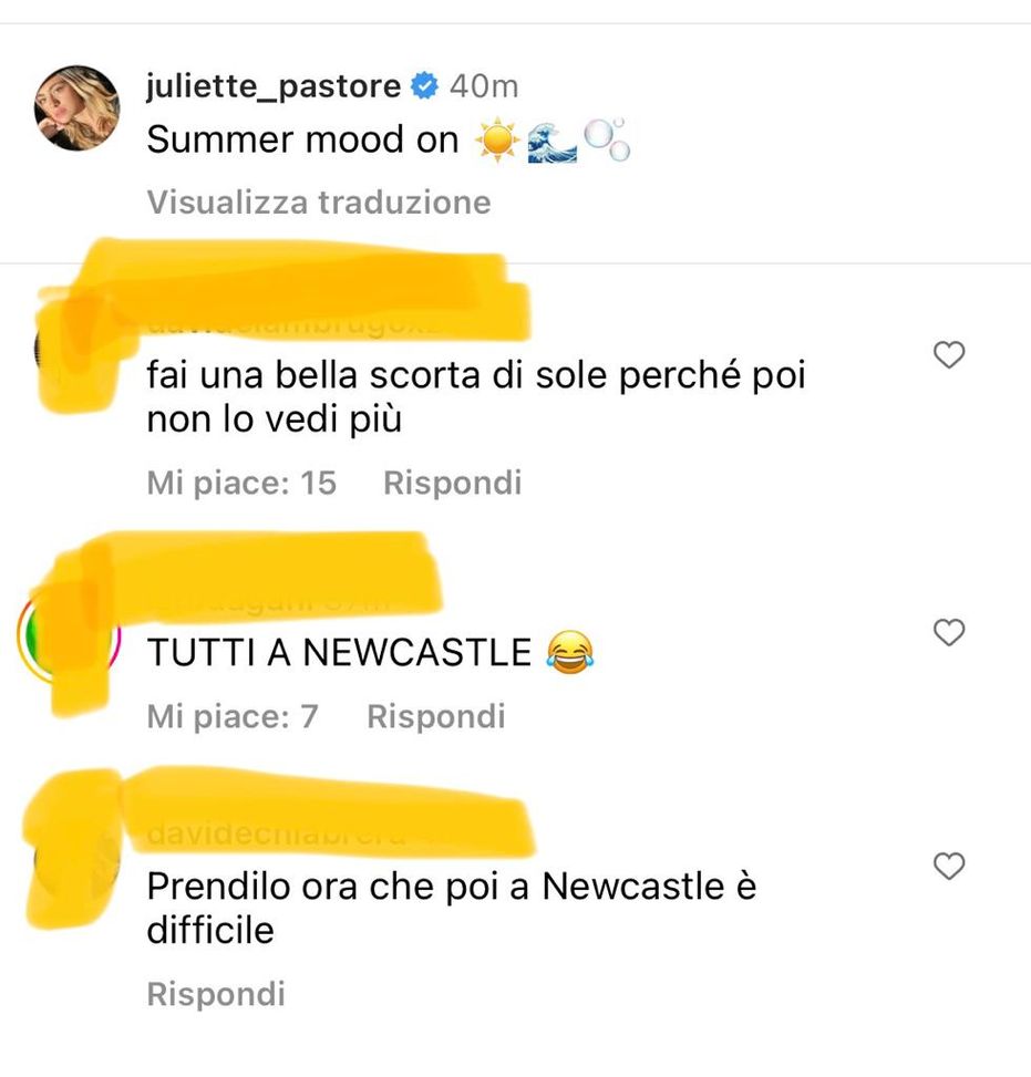 Lady Tonali riapre i commenti sui social, la foto scatena la reazione dei tifosi del Milan- immagine 3
