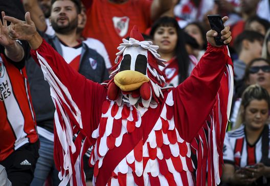 Un tifoso del River Plate (Foto di Marcelo Endelli/Getty Images)