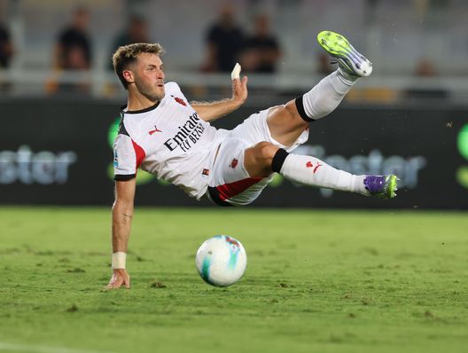 (Photo by Claudio Villa/AC Milan via Getty Images) Gimenez mercato Lecce Jashari dediche