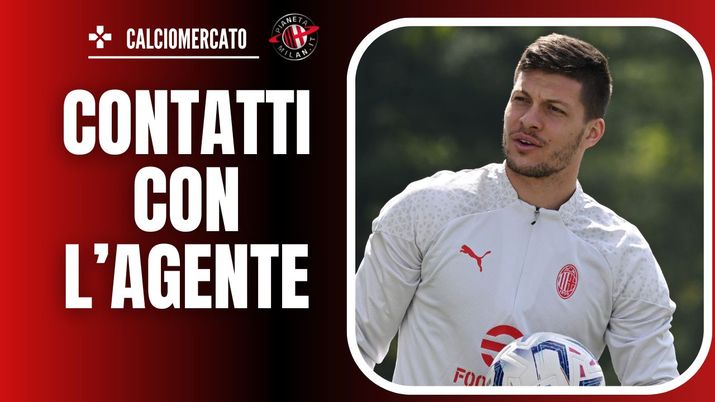 Calciomercato Milan - Luka Jovic - AC Milan Player