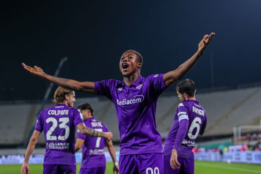 GERMOGLI PH: 27 OTTOBRE 2024 FIRENZE STADIO ARTEMIO FRANCHI SERIE A FIORENTINA VS ROMA NELLA FOTO ESULTANZA GOL KOUAME'Moise Kean V. Esposito: “Kean ha trovato il suo spazio. Kouame penalizzato dai pochi gol fatti”- immagine 2