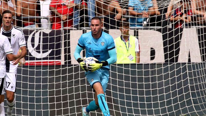 Boris Radunovic, portiere del Cagliari (getty images)