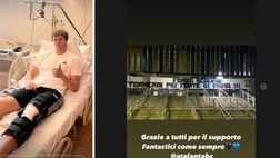 Scalvini, operazione riuscita e messaggio ai tifosi: “Grazie per il supporto”
